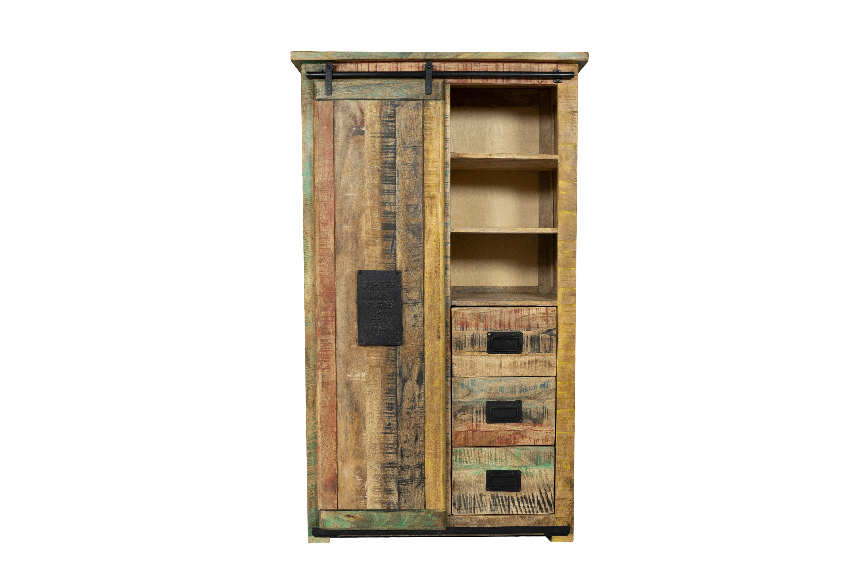 Highboard_Schiebetuer_4Schubfaecher_90x150x45_03