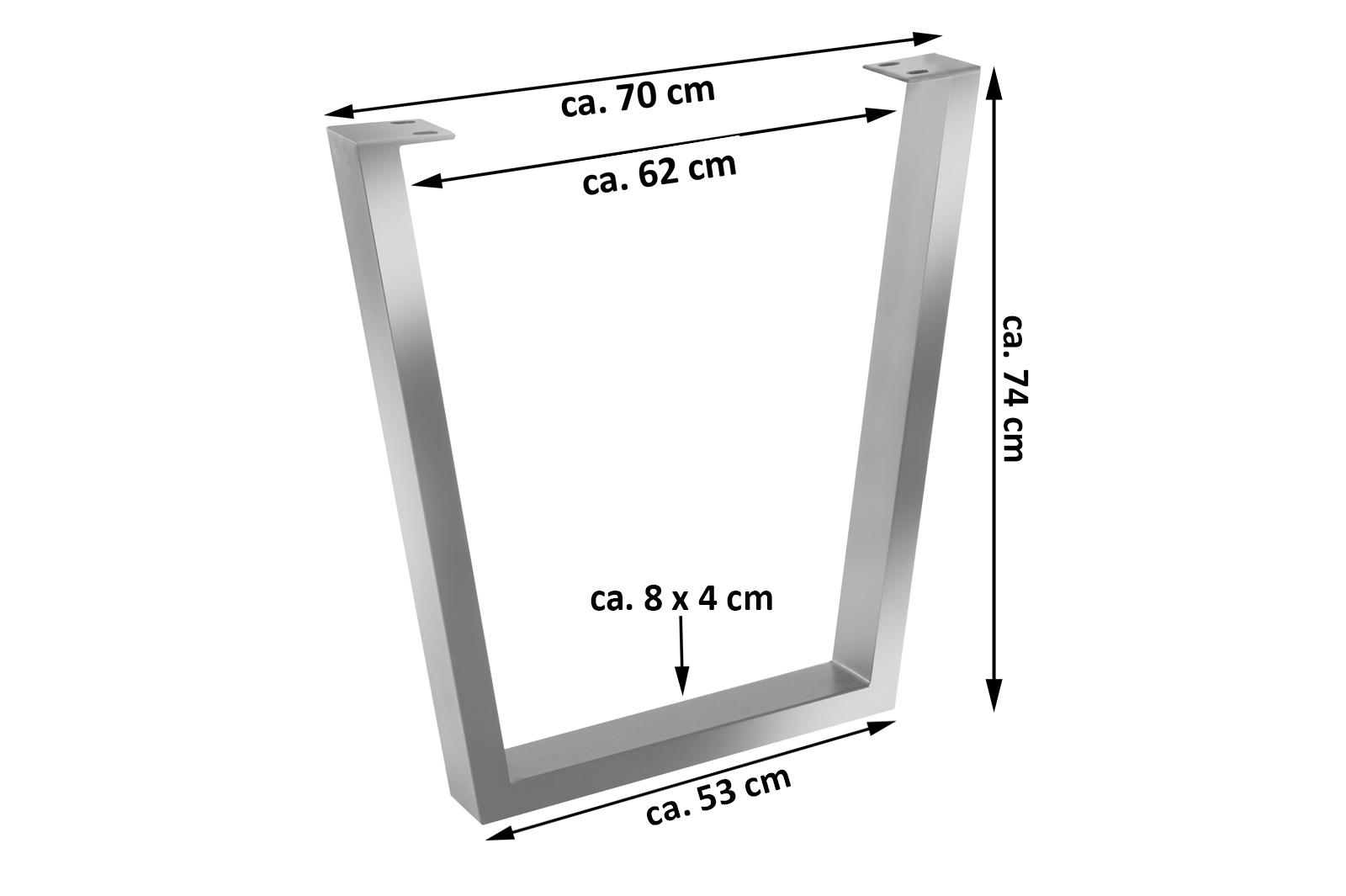 Tischgestell_V_Gestell_silber_04